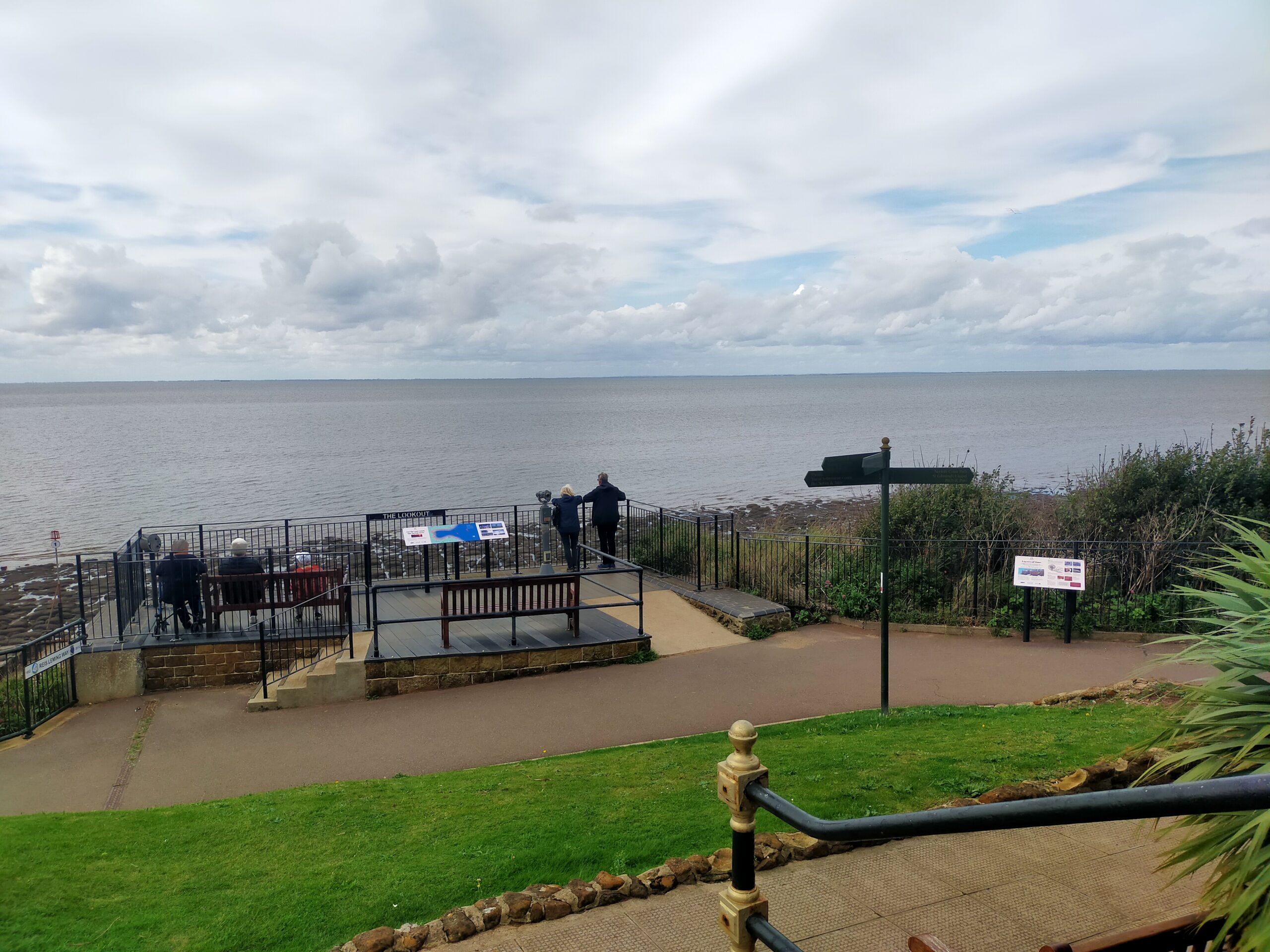 residents at the seaside