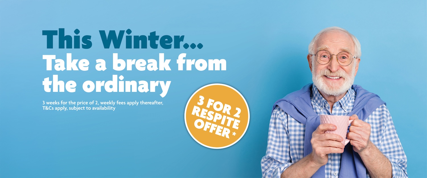 3 for 2 Winter Respite Offer
